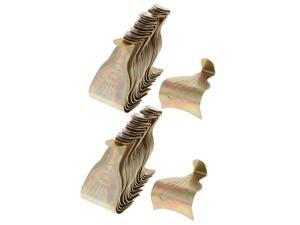 40Pcs Plated Metal Picture Hangers Photo Frame Rail Moulding Hanging Hooks 40Pcs Plated Metal Picture Hangers Photo Frame Rail Moulding Hanging Hooks