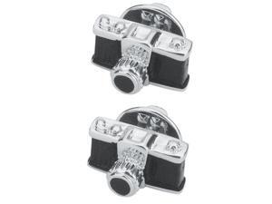 2pcs Retro Style Camera Brooch Jewelry Men Women Suit Corsage Pin Collar Pin 2pcs Retro Style Camera Brooch Jewelry Men Women Suit Corsage Pin Collar Pin
