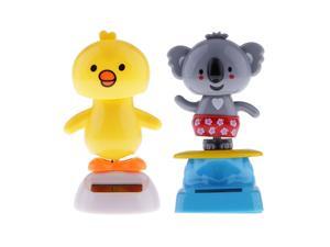 Solar Powered Dancing Flip Flap Toy Gift Car Ornament Bobblehead Toy 2-set Solar Powered Dancing Flip Flap Toy Gift Car Ornament Bobblehead Toy 2-set