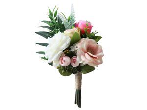 Artificial Chair Back Flower Bouquet Bridal Flower Wedding Venue Decoration Artificial Chair Back Flower Bouquet Bridal Flower Wedding Venue Decoration