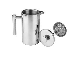 Stainless Steel Cafetiere Coffee Filter Maker French Coffee Press 500ml