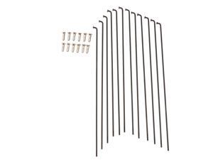 Bike Bicycle Spokes 177mm-273mm Mountain Bike Spokes with Nipples 177mm Bike Bicycle Spokes 177mm-273mm Mountain Bike Spokes with Nipples 177mm