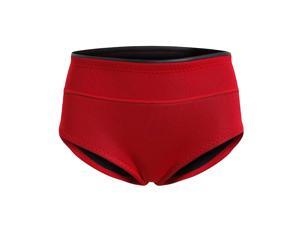 Women Wetsuit 1.5mm Neoprene Diving Snorkel Brief Underwear Shorts Red L Women Wetsuit 1.5mm Neoprene Diving Snorkel Brief Underwear Shorts Red L