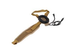 Anti Noise Headphone Intercom Earpiece Waterproof Headsets Brown Anti Noise Headphone Intercom Earpiece Waterproof Headsets Brown