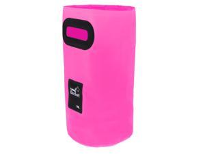Camping Folding Storage Bucket Outdoor Barrel with Carry Handle Pink Camping Folding Storage Bucket Outdoor Barrel with Carry Handle Pink