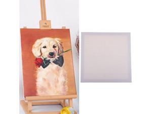 Blank White Canvas Board Wooden Frame For Oil Acrylic Painting 40x40cm Blank White Canvas Board Wooden Frame For Oil Acrylic Painting 40x40cm