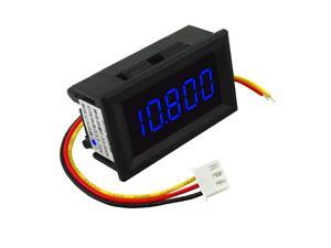 DC 3.5-30V Mini 5 Digit Digital LED Voltmeter Volt Meter Panel Car Blue DC 3.5-30V Mini 5 Digit Digital LED Voltmeter Volt Meter Panel Car Blue