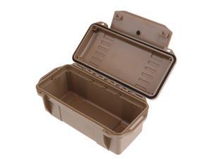 Outdoor Waterproof Shockproof Storage Box Airtight Emergency Dry Box Brown Outdoor Waterproof Shockproof Storage Box Airtight Emergency Dry Box Brown