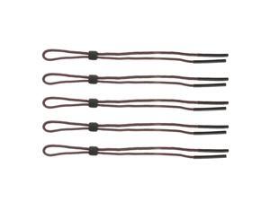 5Pieces Eyeglass Holder Glasses Sports Band Cord Neck Strap Tube Chain Brown 5Pieces Eyeglass Holder Glasses Sports Band Cord Neck Strap Tube Chain Brown