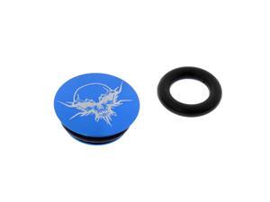 Alloy Bike Crank Cap Bicycle Cranksets Cover Fixing Bolt Dustproof blue Alloy Bike Crank Cap Bicycle Cranksets Cover Fixing Bolt Dustproof blue