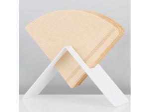 Coffee Filter Paper Holder Filters Dispenser Rack Shelf Container White Coffee Filter Paper Holder Filters Dispenser Rack Shelf Container White