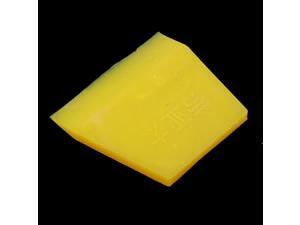 Rubber Trapezoid Scraper for Pottery Decal Ceramic Clay Squeegee Tool Yellow Rubber Trapezoid Scraper for Pottery Decal Ceramic Clay Squeegee Tool Yellow