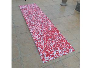 EVA Faux Teak Decking Mat Boat Marine Flooring Sheet red white camouflage EVA Faux Teak Decking Mat Boat Marine Flooring Sheet red white camouflage