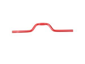 Alloy Mountain Bike Cycling Fixed Gear Riser Handlebars 25.4mm 52cm Red Alloy Mountain Bike Cycling Fixed Gear Riser Handlebars 25.4mm 52cm Red