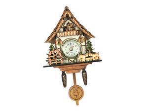 Antique Cuckoo Wall Clock Vintage Wooden Clock Home Decor Excellent Gift E Antique Cuckoo Wall Clock Vintage Wooden Clock Home Decor Excellent Gift E