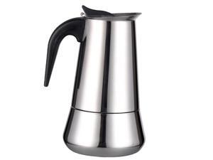 Stainless Steel Stovetop Moka Espresso Coffee Maker Pot Percolator 6 Cup Stainless Steel Stovetop Moka Espresso Coffee Maker Pot Percolator 6 Cup