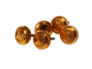 5pcs Universal Fishing Spinning Reel Handle Screw Cap Bearing Cover Gold 5pcs Universal Fishing Spinning Reel Handle Screw Cap Bearing Cover Gold