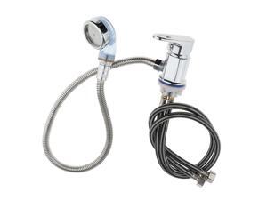 Hot Cold Faucet Spray Hose Replacement Set for Spa Salon Shampoo Bowl 70cm Hot Cold Faucet Spray Hose Replacement Set for Spa Salon Shampoo Bowl 70cm