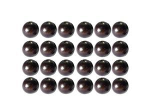 50Pcs Round Wooden Beads DIY Jewelry Necklace Craft Making 14mm Dark Coffee 50Pcs Round Wooden Beads DIY Jewelry Necklace Craft Making 14mm Dark Coffee