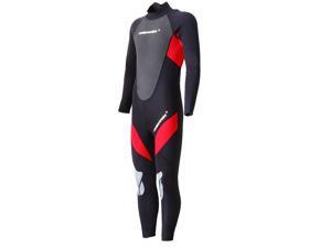 3mm Neoprene Men Wetsuit Full Body Suit for Scuba Diving Swimming Red L 3mm Neoprene Men Wetsuit Full Body Suit for Scuba Diving Swimming Red L
