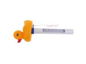 Pool&Spas Thermometer Floating Swimming Water Temperature with Rope Duck Pool&Spas Thermometer Floating Swimming Water Temperature with Rope Duck