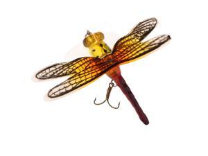 Popper Fishing Bait Life-like Dragonfly Floating Fly Fishing Flies Color F 005 Popper Fishing Bait Life-like Dragonfly Floating Fly Fishing Flies Color F 005