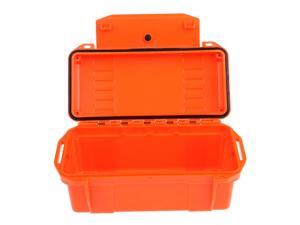 Outdoor Waterproof Shockproof Storage Box Airtight Emergency Dry Box Orange Outdoor Waterproof Shockproof Storage Box Airtight Emergency Dry Box Orange