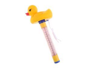 Yellow Pool & Spas Thermometer Floating Water Temperature with Rope Duck Yellow Pool & Spas Thermometer Floating Water Temperature with Rope Duck