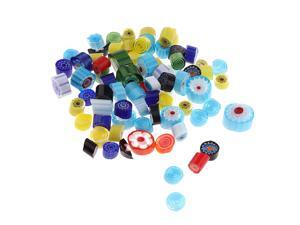 28g 5 styles Millefiori Glass beads crafts findings for art DIY mixed 1 28g 5 styles Millefiori Glass beads crafts findings for art DIY mixed 1