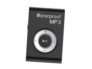 Waterproof Mp3 Music Player FM Radio with Clip Multiple Color black Waterproof Mp3 Music Player FM Radio with Clip Multiple Color black