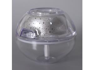 USB 7 Color Changing Star Moon Projection Light Air Mist Humidifier Silver USB 7 Color Changing Star Moon Projection Light Air Mist Humidifier Silver