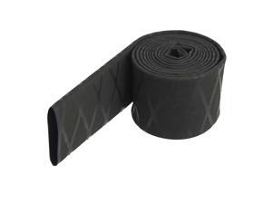 Non Slip Textured X-Tube Heat Shrink Tubing Fishing Rod Grips 35mm Black Non Slip Textured X-Tube Heat Shrink Tubing Fishing Rod Grips 35mm Black
