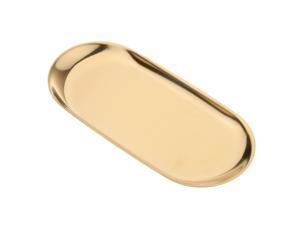 Jewelry Organizer Tray Bathroom Storage Tray Earrings Necklace Large Silver Newegg Com