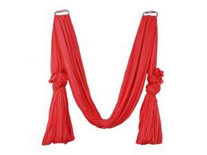 5 x 2.8M Flying Anti-Gravity Yoga Swing Hammock Aerial Inversion Strap Red 5 x 2.8M Flying Anti-Gravity Yoga Swing Hammock Aerial Inversion Strap Red