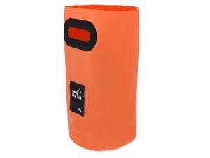 Camping Folding Storage Bucket Outdoor Barrel with Carry Handle Orange Camping Folding Storage Bucket Outdoor Barrel with Carry Handle Orange