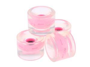 4pcs 70mm Light Up Skateboard Longboard Wheels Glow at Night 78A Pink 4pcs 70mm Light Up Skateboard Longboard Wheels Glow at Night 78A Pink