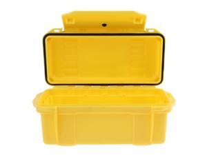 Outdoor Waterproof Shockproof Storage Box Airtight Emergency Dry Box Yellow Outdoor Waterproof Shockproof Storage Box Airtight Emergency Dry Box Yellow