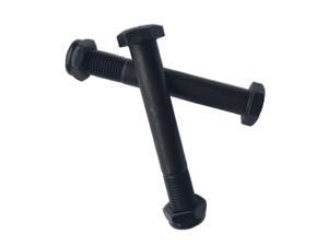 2pcs 62.5mm Skateboard Trucks Kingpin Longboard Hardware + 2pcs Nuts Black 2pcs 62.5mm Skateboard Trucks Kingpin Longboard Hardware + 2pcs Nuts Black