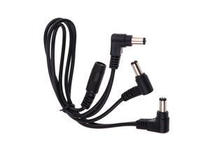 Electric Guitar Effect Pedals Adapter 9V 1A Power Supply Cable 3 Way Electric Guitar Effect Pedals Adapter 9V 1A Power Supply Cable 3 Way