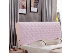Thickening Stretch Bed Headboard Slip Cover Protector Decoration Pink Thickening Stretch Bed Headboard Slip Cover Protector Decoration Pink