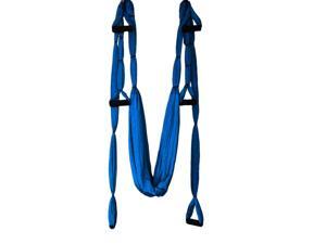 Large Bearing Yoga Swing Sling Hammock Trapeze Inversion Tool - Deep Blue Large Bearing Yoga Swing Sling Hammock Trapeze Inversion Tool - Deep Blue