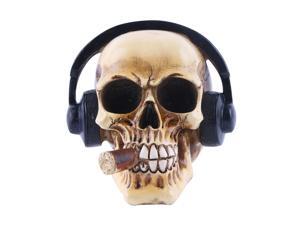 Resin Human Skull Figurine Holiday Holloween Sculpture Decoration Craft 004 Resin Human Skull Figurine Holiday Holloween Sculpture Decoration Craft 004