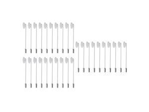 30 Piece Blank Tray Glue On Pad Lapel Stick Pin DIY Clutch Boutonniere Pins 30 Piece Blank Tray Glue On Pad Lapel Stick Pin DIY Clutch Boutonniere Pins