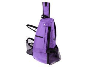 Yoga Mat Backpack Multi Purpose Crossbody Sling for Gym Beach Hiking Purple Yoga Mat Backpack Multi Purpose Crossbody Sling for Gym Beach Hiking Purple