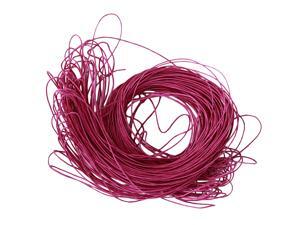 50 Meters Waxed Cotton Cord String 1mm - Shocking Pink 50 Meters Waxed Cotton Cord String 1mm - Shocking Pink