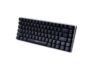 Gaming Keyboard Wired Black-switch Mechanical Keyboard 82-Keys  Black