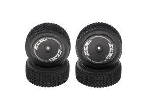 Front & Rear Rubber Tire Tyres for 1/14 RC Car WLTOYS 144001 Buggy Truck Front & Rear Rubber Tire Tyres for 1/14 RC Car WLTOYS 144001 Buggy Truck