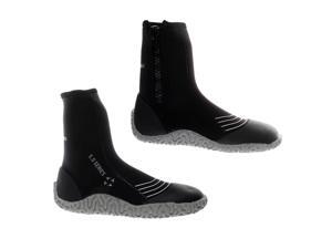 Mens 5mm Neoprene Zipper Wetsuit Boots Surfing Diving Kayak 9#(44) Black Mens 5mm Neoprene Zipper Wetsuit Boots Surfing Diving Kayak 9#(44) Black