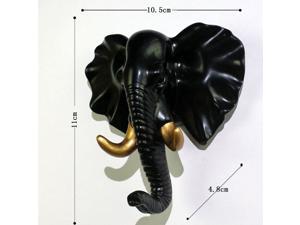Nordic Style Resin Animal Head Decorative Hook for Home Decor 3Pcs Nordic Style Resin Animal Head Decorative Hook for Home Decor 3Pcs