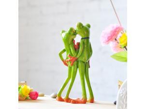 Resin 3D Craft Frog Figurine Office Desktop Decoration Collectible Gift B Resin 3D Craft Frog Figurine Office Desktop Decoration Collectible Gift B